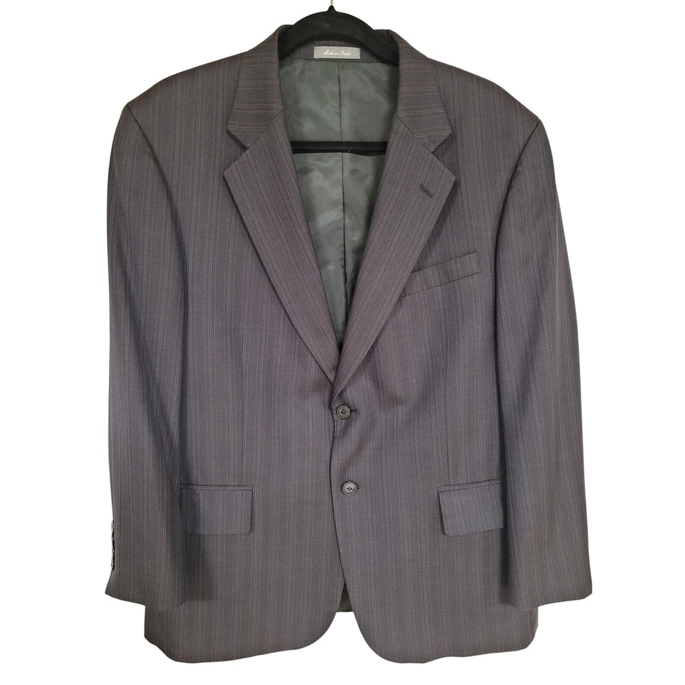 Oscar de la Renta Mens 40S Wool Pinstripe Blazer Sport Coat‎ Jacket